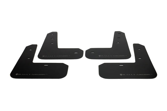 RALMF23-UR-BLK/SIL Rally Armor Mud Flaps (Silver) - 2013+ BRZ,