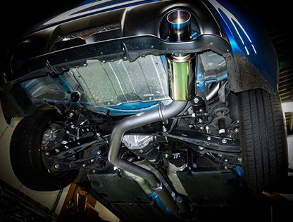 HKS Hi-Power Single Exit Exhaust - 2013-2024 Scion FR-S / Subaru BRZ / Toyota GR86