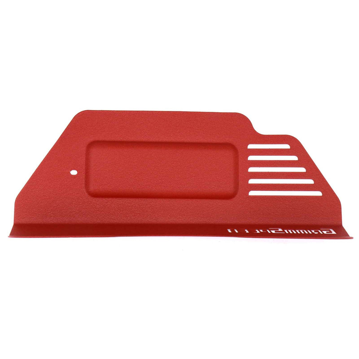 GRM099031 GrimmSpeed Pulley Cover with Tool Tray : Texture Red Powdercoat (099031),