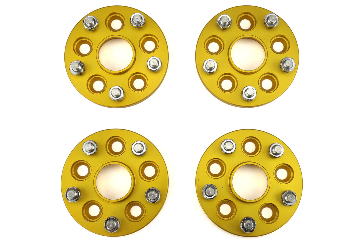 ISCWA15G ISC 5x100 to 5x114 Wheel Adapter (15mm and 25mm) - 2013+ BRZ-15mm Gold,