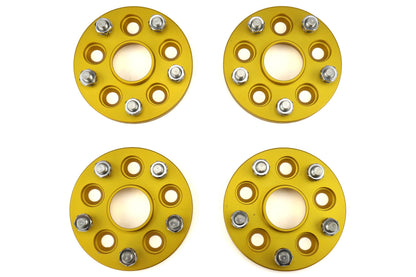 ISCWA15G ISC 5x100 to 5x114 Wheel Adapter (15mm and 25mm) - 2013+ BRZ-15mm Gold,