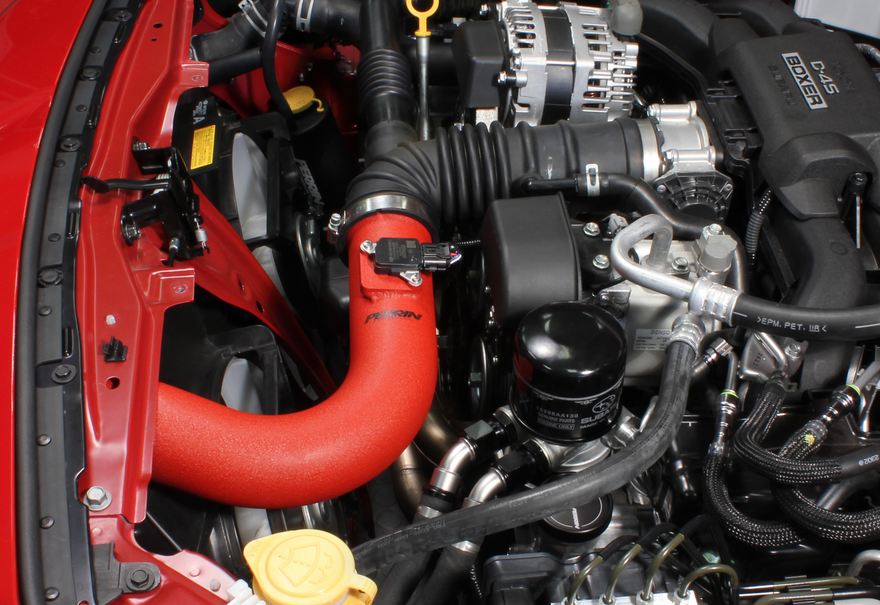 PERPSP-INT-330RD Perrin Cold Air Intake (Red) - 2013+ BRZ,