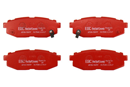EBCDP31758C EBC Redstuff Brake Pads (Rear) - 2013+ FT86,