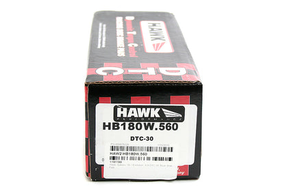 Hawk DTC-30 Rear Brake Pads - Subaru Models (inc. 2004-2017 Subaru STI)