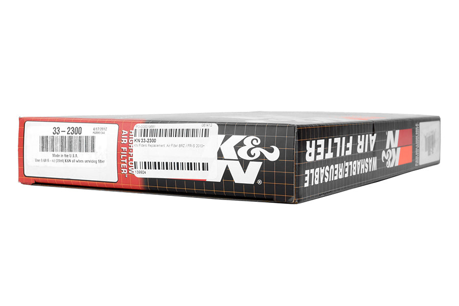 KAN33-2300 K&N Drop In Air Filter - 2013-2017* FR-S / BRZ / 86,