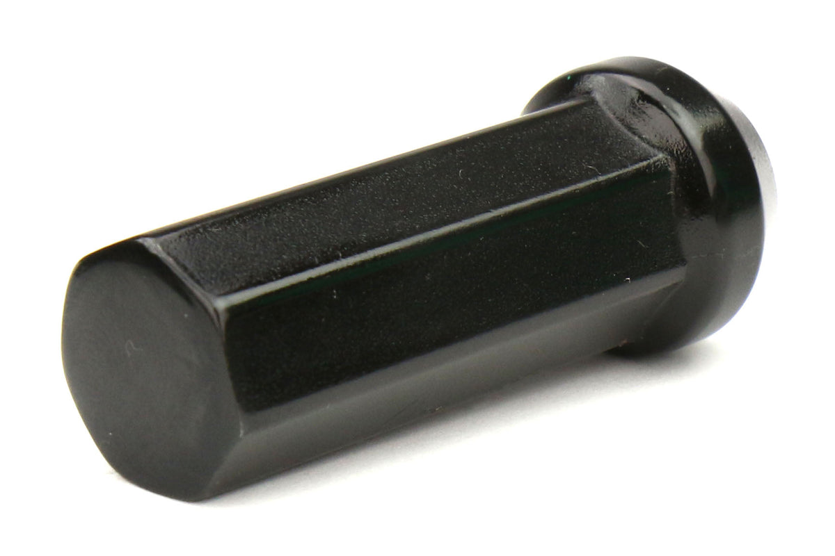KICWHPF3BL42 Project Kics Black KyoKugen Lug Nut Set 12x1.25 42MM,