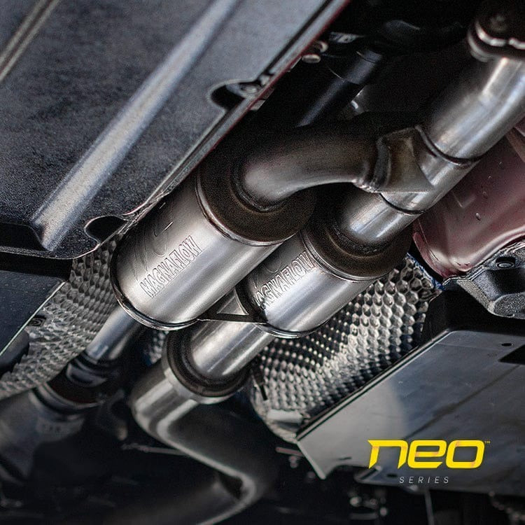 MFL19595 Magnaflow NEO Cat Back Exhaust System 2.5 inch Dual Split Exit - 2022+ Subaru BRZ / Toyota GR86,