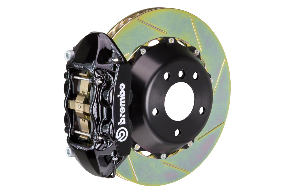 BRE2P2.8042A1 Brembo 4 Piston Rear BBK Slotted or Drilled - 2013+ FR-S / BRZ / 86-Black-Slotted,
