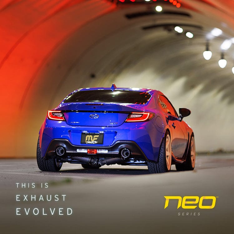 MFL19595 Magnaflow NEO Cat Back Exhaust System 2.5 inch Dual Split Exit - 2022+ Subaru BRZ / Toyota GR86,