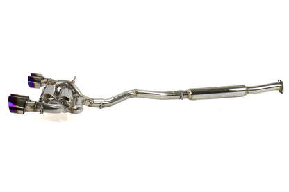 MXPMXSPFT86TRD MXP SP Quad Tip Catback Exhaust System for TRD - 2013+ FT86,