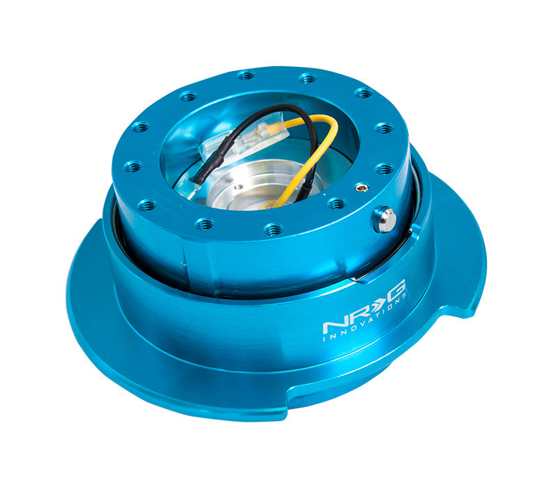 NRGSRK-250NB NRG Generation 2.5 Quick Release Steering Wheel Adaptor : New Blue Body / New Blue Ring (SRK-250NB),
