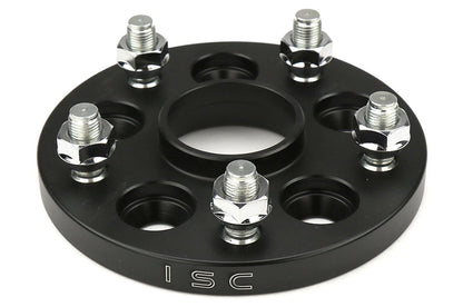 ISCWA15B ISC 5x100 to 5x114 Wheel Adapter (15mm and 25mm) - 2013+ BRZ-15mm Black,