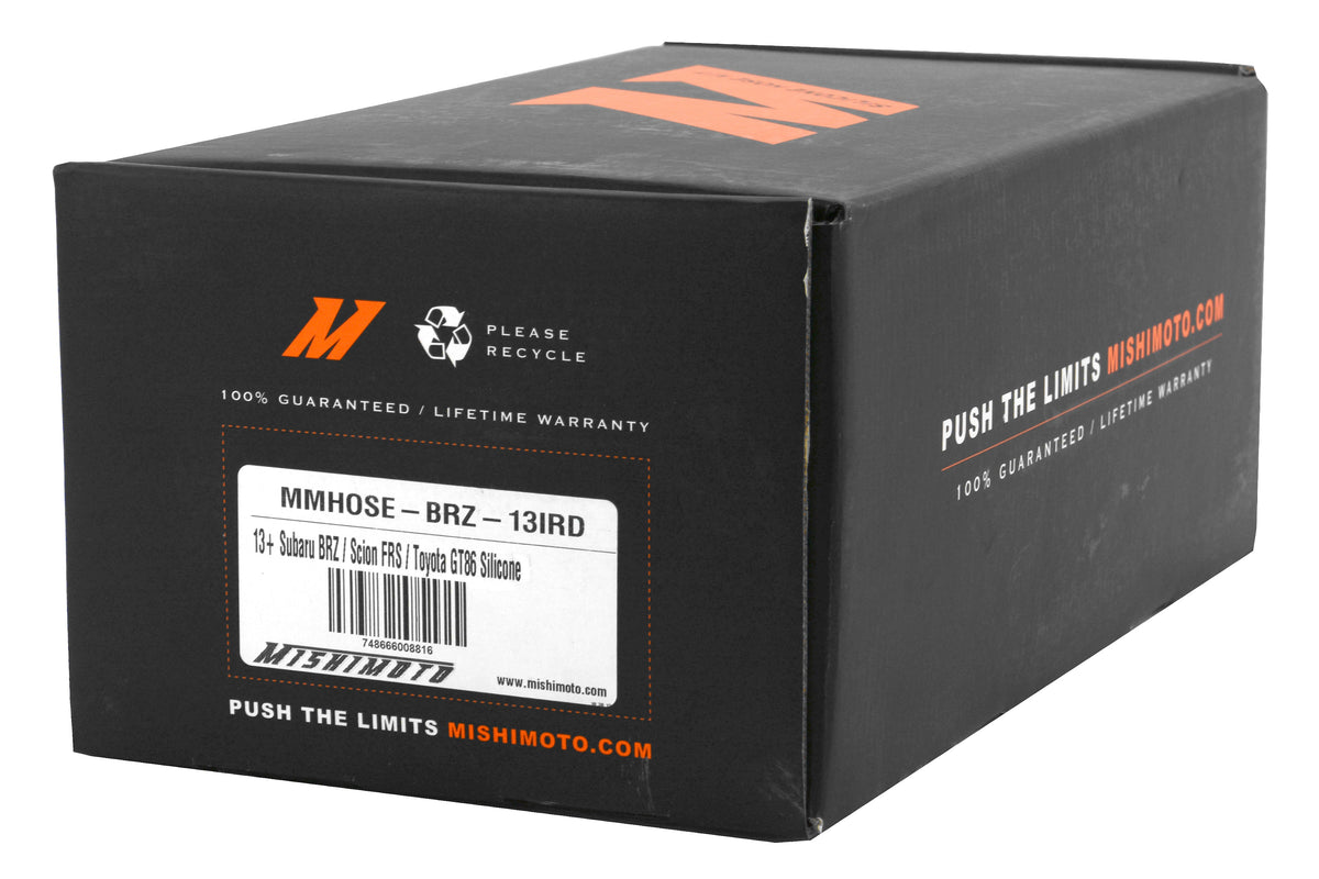 MIMMMHOSE-BRZ-13IRD Mishimoto Induction Hose - Red,