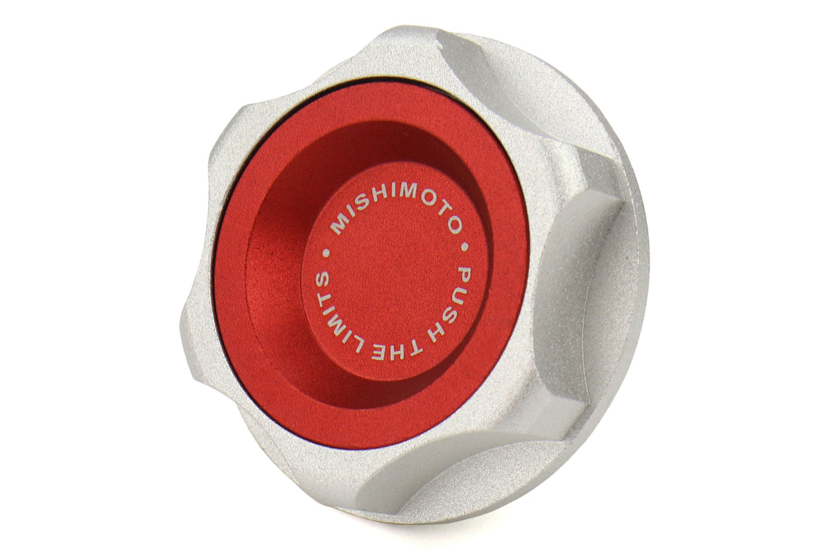 MIMMMOFC-SUB-RD Mishimoto Oil Filler Cap - 2015+ WRX / 2015+ STI / 2013+ BRZ-Red,