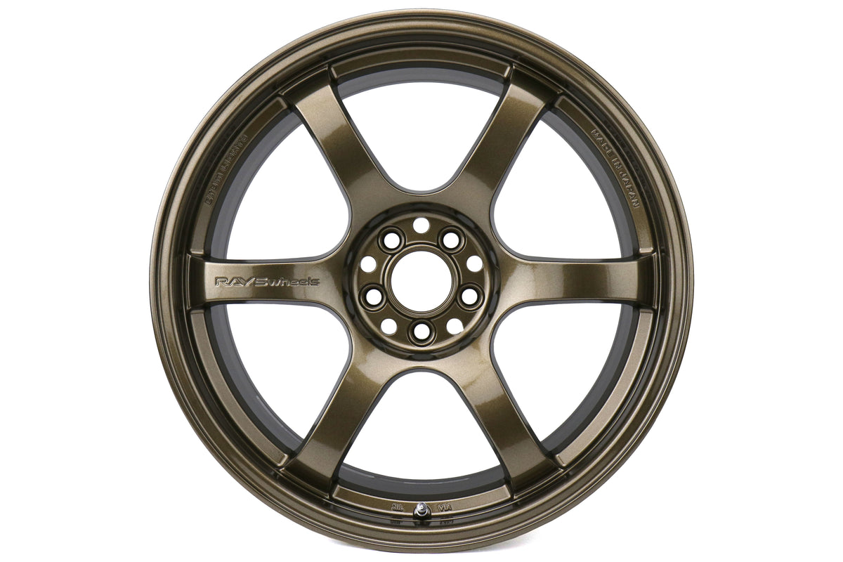 GRAWGIX38DAGP Gram Lights 57DR 18X9.5 +38 5-100 ALMITE GOLD (AGP) Set of 4 Wheels,