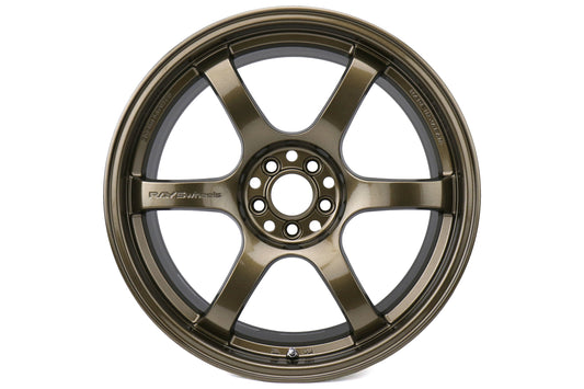 GRAWGIX38DAGP Gram Lights 57DR 18X9.5 +38 5-100 ALMITE GOLD (AGP) Set of 4 Wheels,