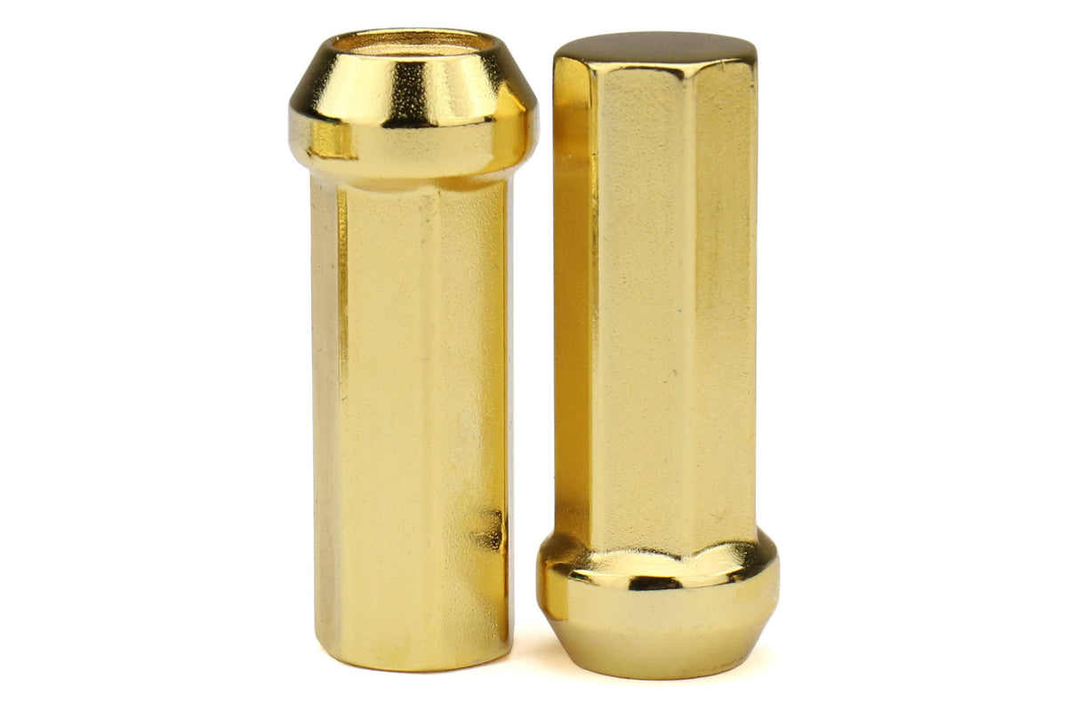 KICWHPF3GO50 Project Kics Kyokugen Closed End Lugnut (Gold) - 2015+ WRX / STI / 2013+ FT86-50mm,