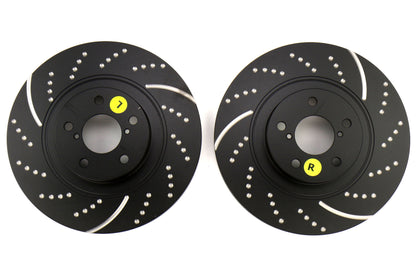 EBC Turbo Grooved Front Rotors - 2013-2026 Subaru BRZ / Toyota GT/GR86 / Scion FR-S (W/ Vented Rear Rotors)