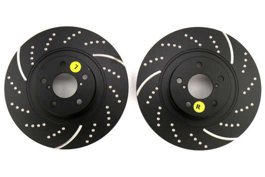 EBC Turbo Grooved Front Rotors - 2013-2026 Subaru BRZ / Toyota GT/GR86 / Scion FR-S (W/ Vented Rear Rotors)