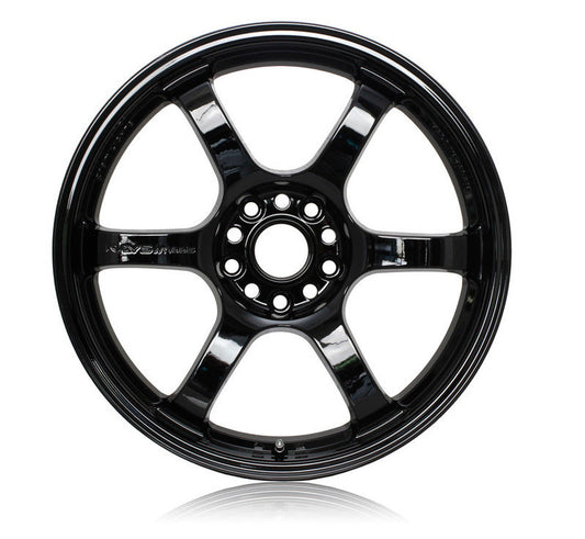 SKU: WGIX38DGX,,Gram Lights 57DR 18x9.5 +38 5-100 Glossy Black Wheel,