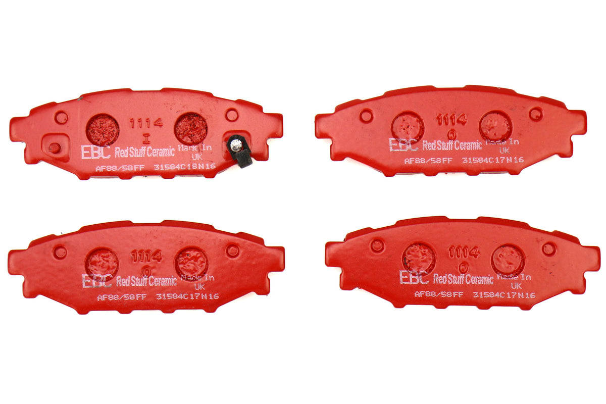 EBCDP31584C EBC Redstuff Brake Pads (Rear) - 2015+ WRX,