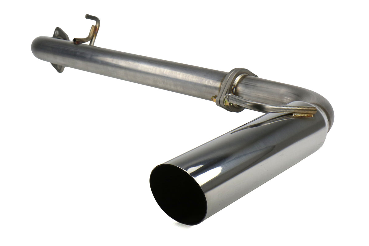 REMRO-TSZN-SL Remark Single-Exit Axleback Exhaust System BOSO Edition Stainless Steel Tip,