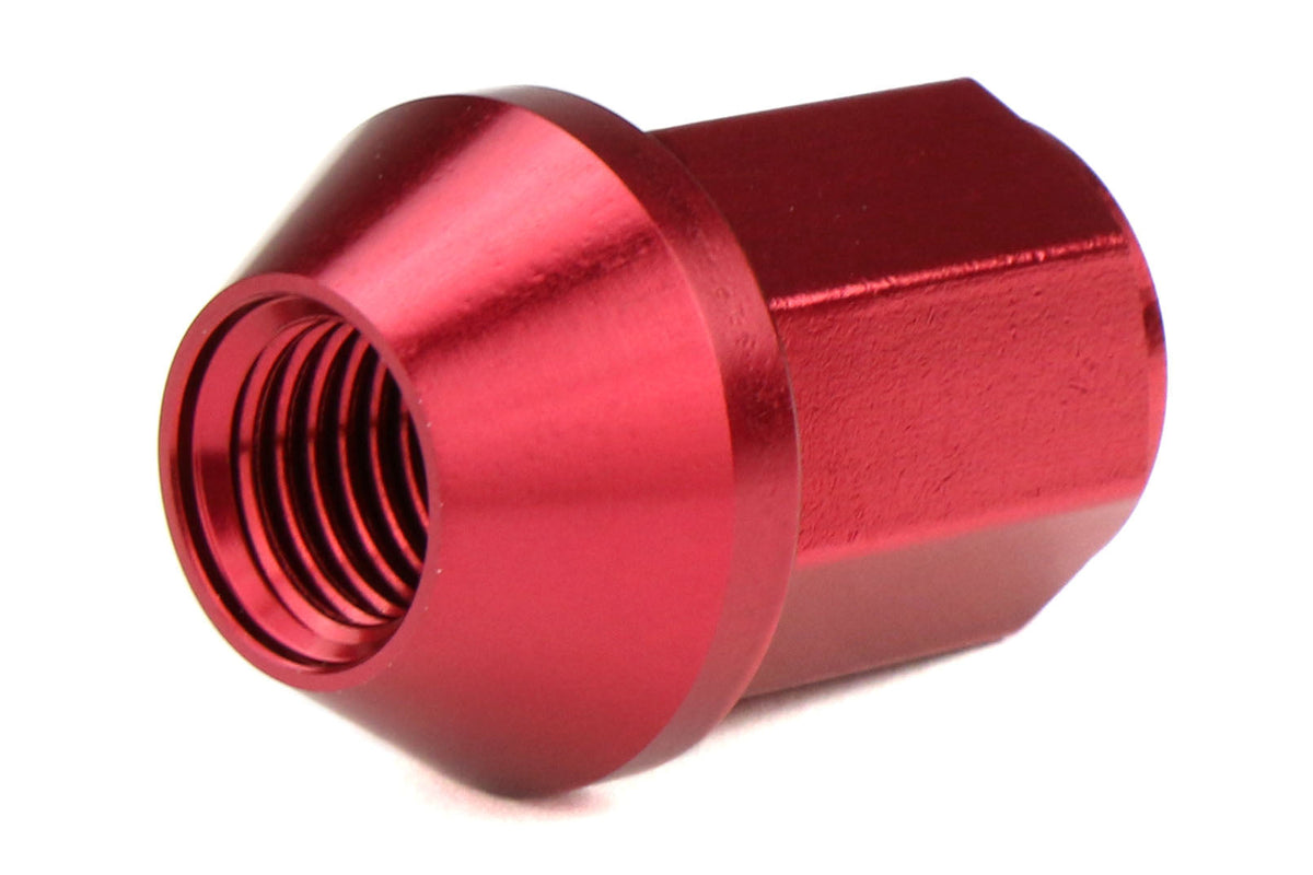 KICWKIZ3R Project Kics Leggdura Racing Lugnuts W/ Laser Logo - 2015+ WRX / STI / 2013+ FT86 / 2014+ Forester-Red,
