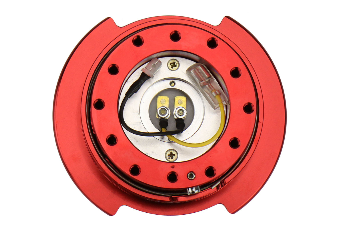NRGSRK-250RD NRG Generation 2.5 Quick Release Steering Wheel Adaptor : Red Body / Red Ring (SRK-250RD),
