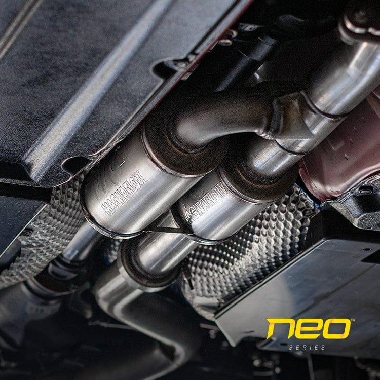 MFL19595 Magnaflow NEO Cat Back Exhaust System 2.5 inch Dual Split Exit - 2022+ Subaru BRZ / Toyota GR86,