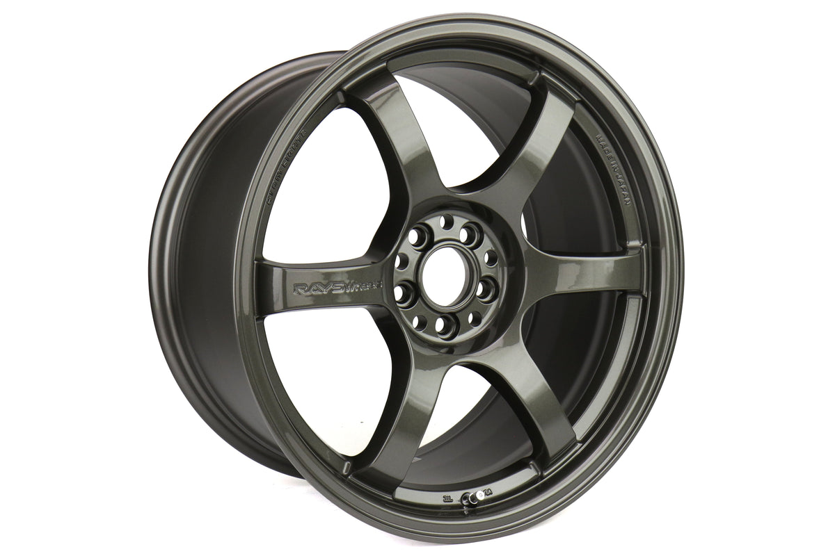 Rays Gram Lights 57DR Gunmetallic 18x9.5 +38mm 5x100 (Single Wheel) - 2013-2024 Subaru BRZ / Scion FR-S / Toyota GR86 / 2014-2018 Subaru Forester