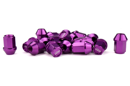 KICWKIZ3P Project Kics Leggdura Racing Lugnuts W/ Laser Logo - 2015+ WRX / STI / 2013+ FT86 / 2014+ Forester-Purple,