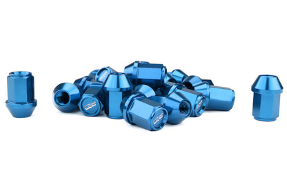 KICWKIZ3U Project Kics Leggdura Racing Lugnuts W/ Laser Logo - 2015+ WRX / STI / 2013+ FT86 / 2014+ Forester-Blue,