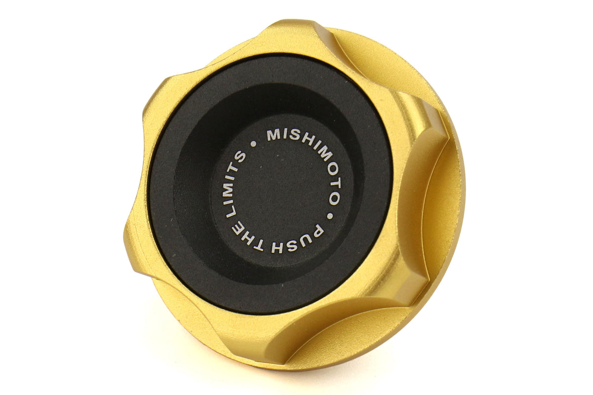 MIMMMOFC-SUB-GD Mishimoto Oil Filler Cap - 2015+ WRX / 2015+ STI / 2013+ BRZ-Gold,