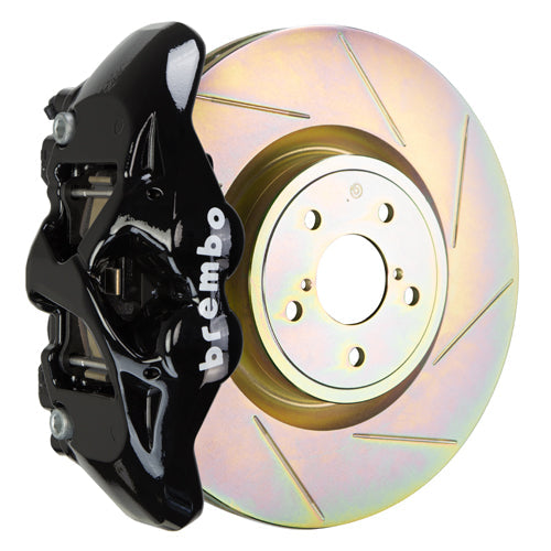 Brembo GT Systems Monobloc 4 Piston 326mm Slotted Black - 2013-2021 Scion FR-S / Subaru BRZ / Toyota 86