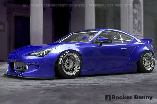 GReddy Version 2 Greddy X Rocket Bunny 86 Aero Rear Fenders Only - 2013-2016 Scion FR-S