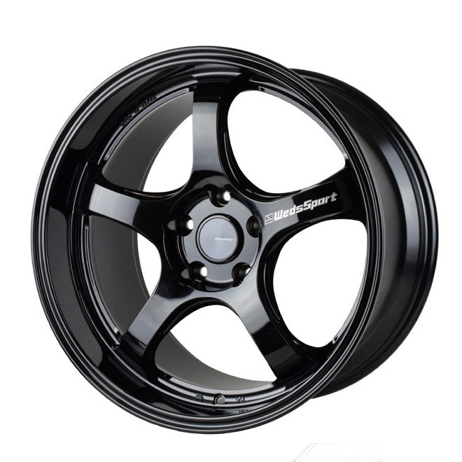 WedsSport RN-05M Gloss Black 18x9.5 +36 5x120 (Single Wheel) - 2017-2024 Honda Civic Type R