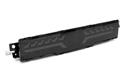 OLM V2 F1 Rear Fog Light (Smoke Lens, Black Base, White Bar) - 2022 BRZ / GR86
