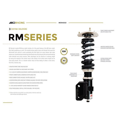 SKU: BCRF-20-RM-8K-9K-SW,,BC Racing RAM (RM) Coilovers - 2013+ FT86-Swift Springs-8k-9k,
