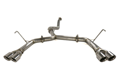 ETS200-30-EXH-007 ETS Catback Exhaust System - 2015+ WRX / STI-Extreme-No Resonator-Polished Tips,