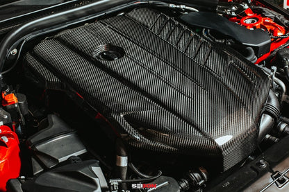 SEIEC20TYSUP Seibon Carbon Fiber Engine Cover - 2020+ A90 Supra,