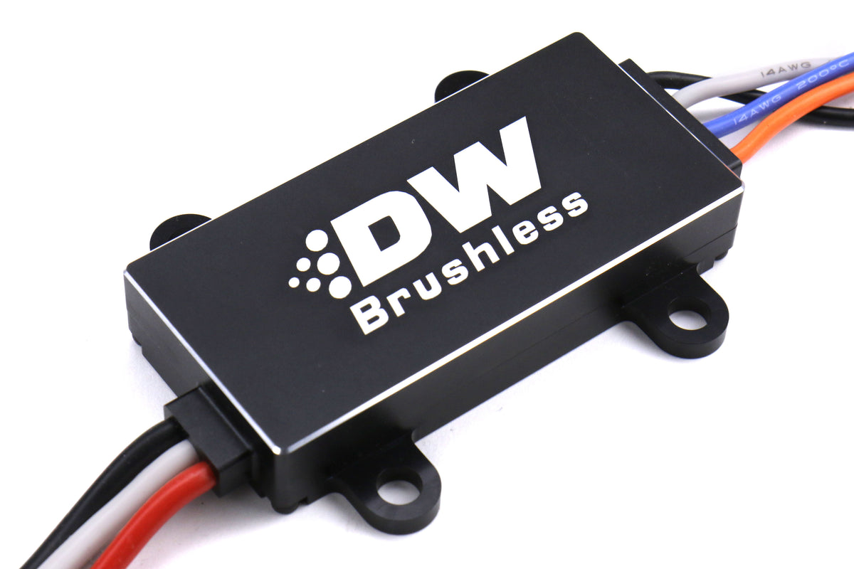 DET9-441-C102-0900 DeatschWerks DW440 440lph Brushless Fuel Pump w/ Dual Speed Controller - Universal,