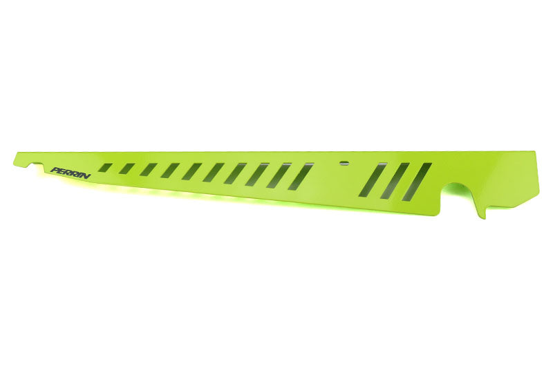 PERPSP-ENG-550NY Perrin Performance Engine Shroud - 2015+ WRX / STI-Neon Yellow,