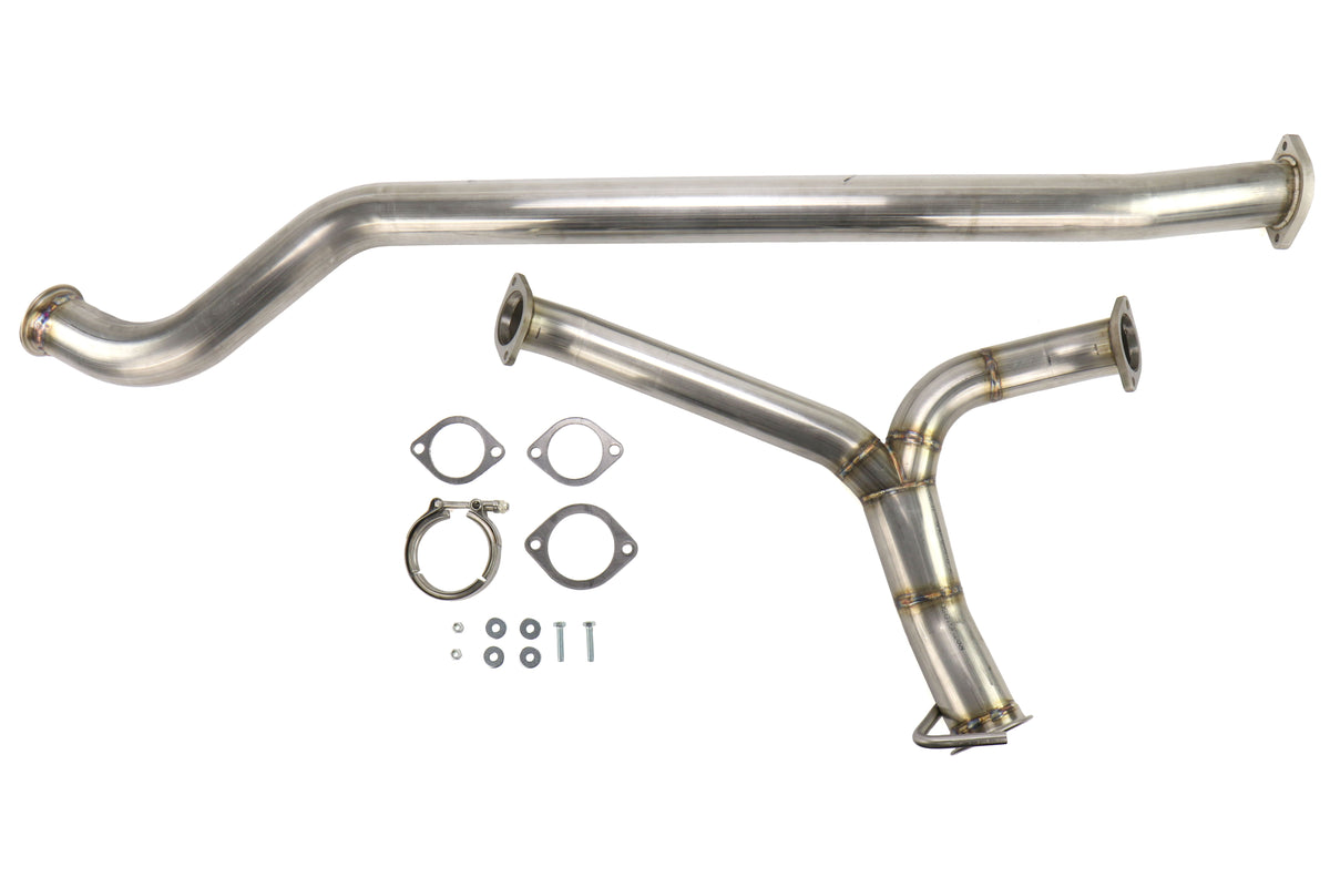 ETS200-40-EXH-005 ETS Axleback Midpipe - 2015+ WRX-No Resonator,