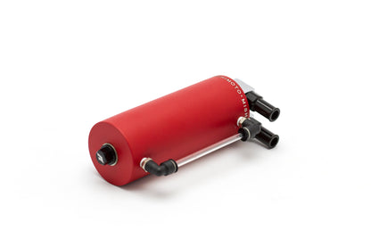 MIMMMOCC-SAWRD Mishimoto Wrinkle Small Aluminum Oil Catch Can - Universal-Red,