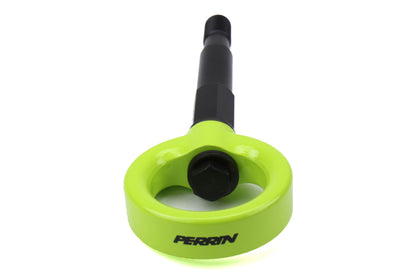 PERPSP-BDY-232NY PERRIN Front Tow Hook - 2015-2017 WRX / STI-Neon Yellow,