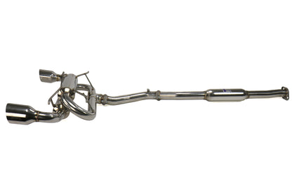 INVHS12SST7GM1SS Invidia Gemini (R400) Dual Tip Exhaust - 2013+ FR-S / BRZ / 86-Stainless Tips,