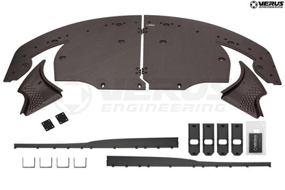 VERA0420A Verus Engineering High-Downforce Front Splitter Kit - 2020+ Toyota Supra,