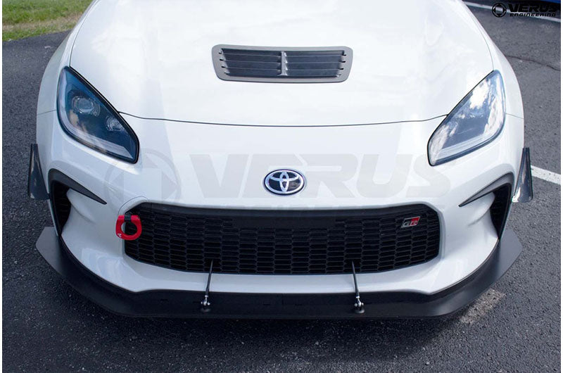 VERA0459A Verus Engineering Two Piece Front Splitter - 2022+ Subaru BRZ / 2022+ Toyota GR86,