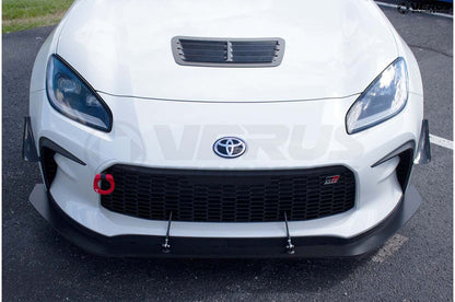 VERA0459A Verus Engineering Two Piece Front Splitter - 2022+ Subaru BRZ / 2022+ Toyota GR86,
