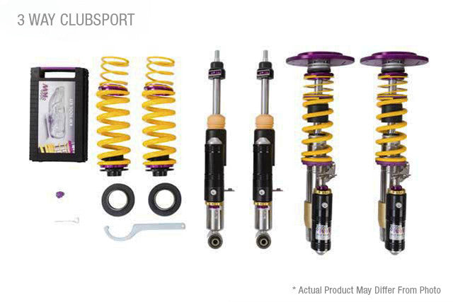 KWS397202CG KW Suspension 3-WAY Clubsport Coilover Kit - 2020-2021 Toyota A90 Supra,